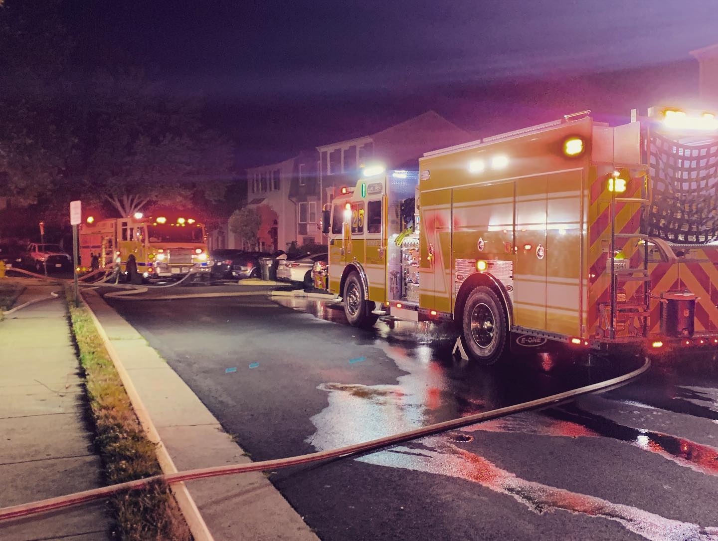 E525 at July 5 fire